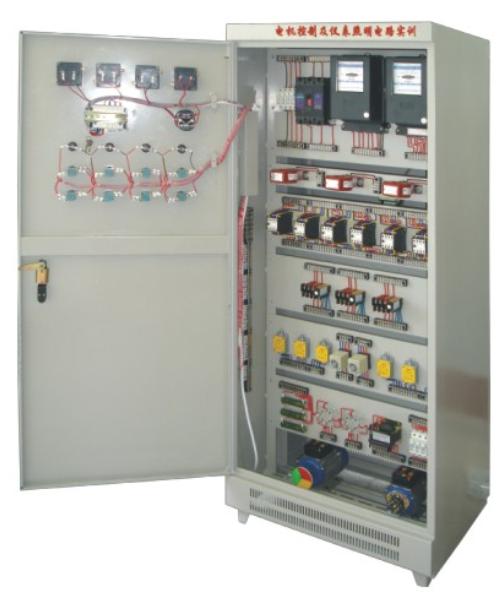 HY-76H型電機(jī)控制及儀表照明電路實(shí)訓(xùn)考核裝置（柜式、雙面）